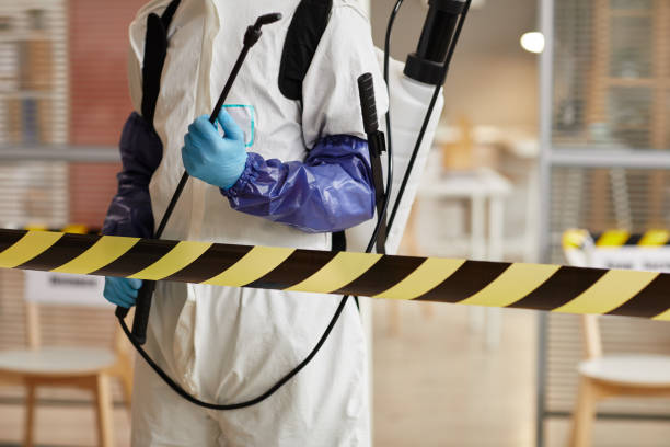Professional Biohazard technician working in Heath, OH